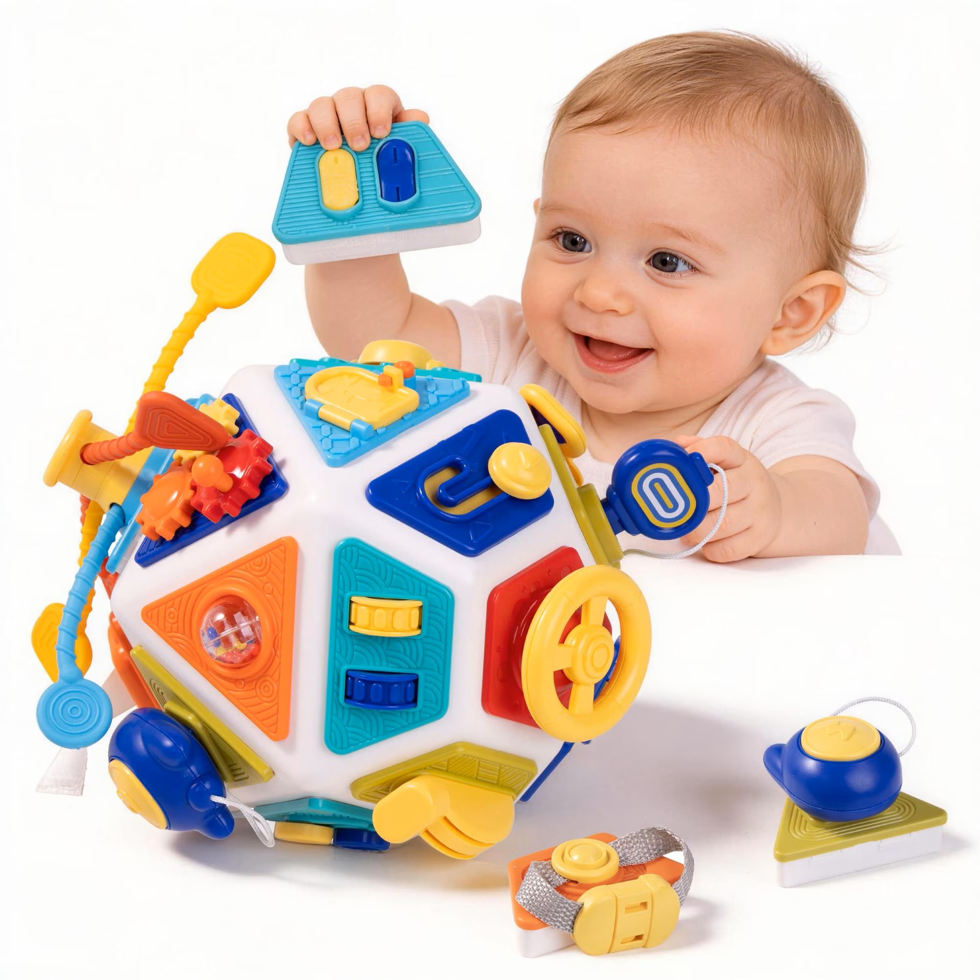 Travel Accessories Baby - 22가지 활동이 있는 아기 놀이 큐브
