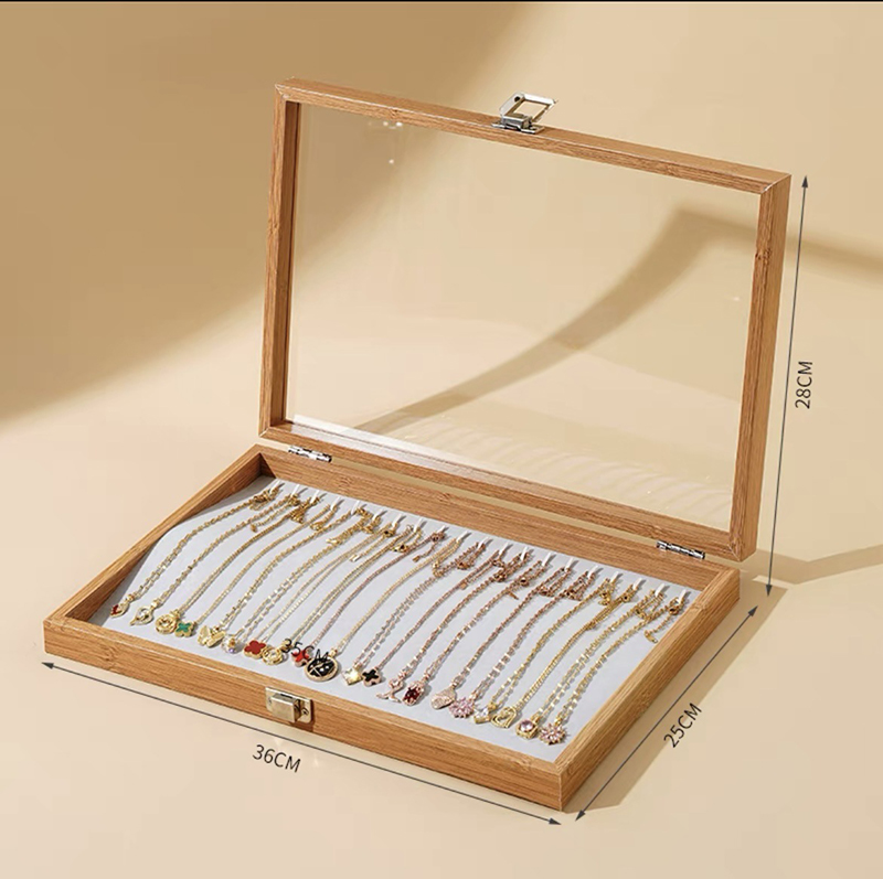 결혼식을위한 나무 보석 상자 엄마 친구 여행 액세서리  - Travel Accessories Jewelry 리뷰 및 가격