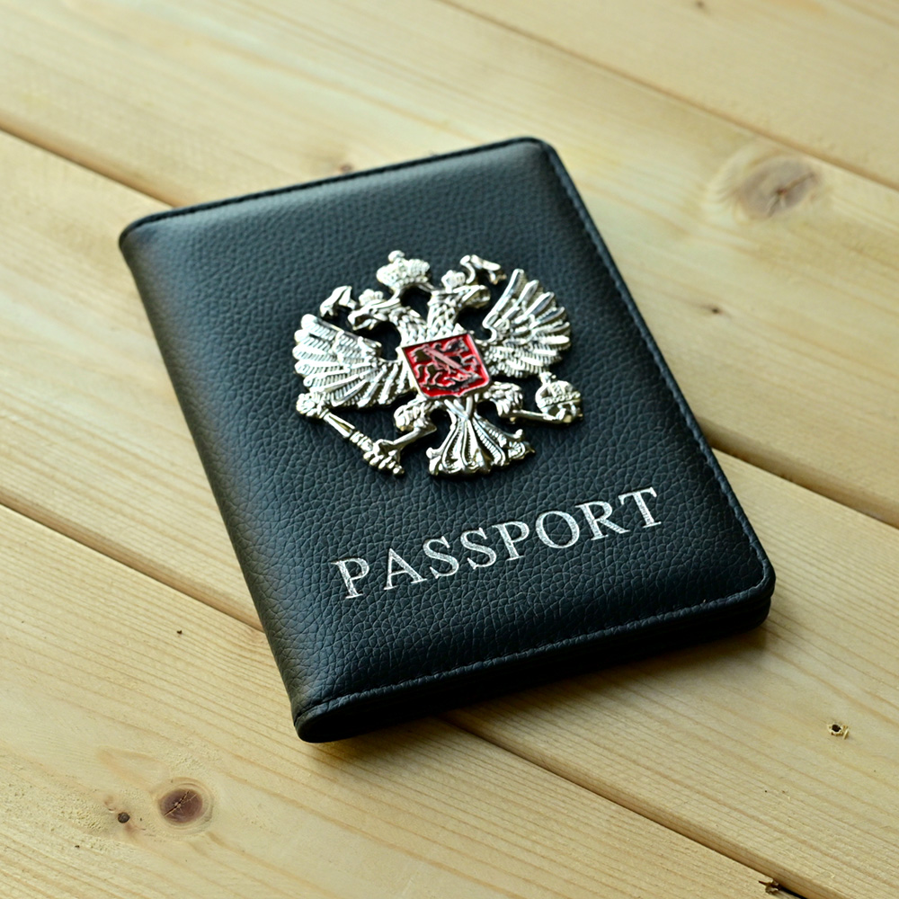 금속 러시아 국가 상징 여권 커버 패션 여행 지갑 여권 - Travel Accessories Wallet 리뷰 및 가격