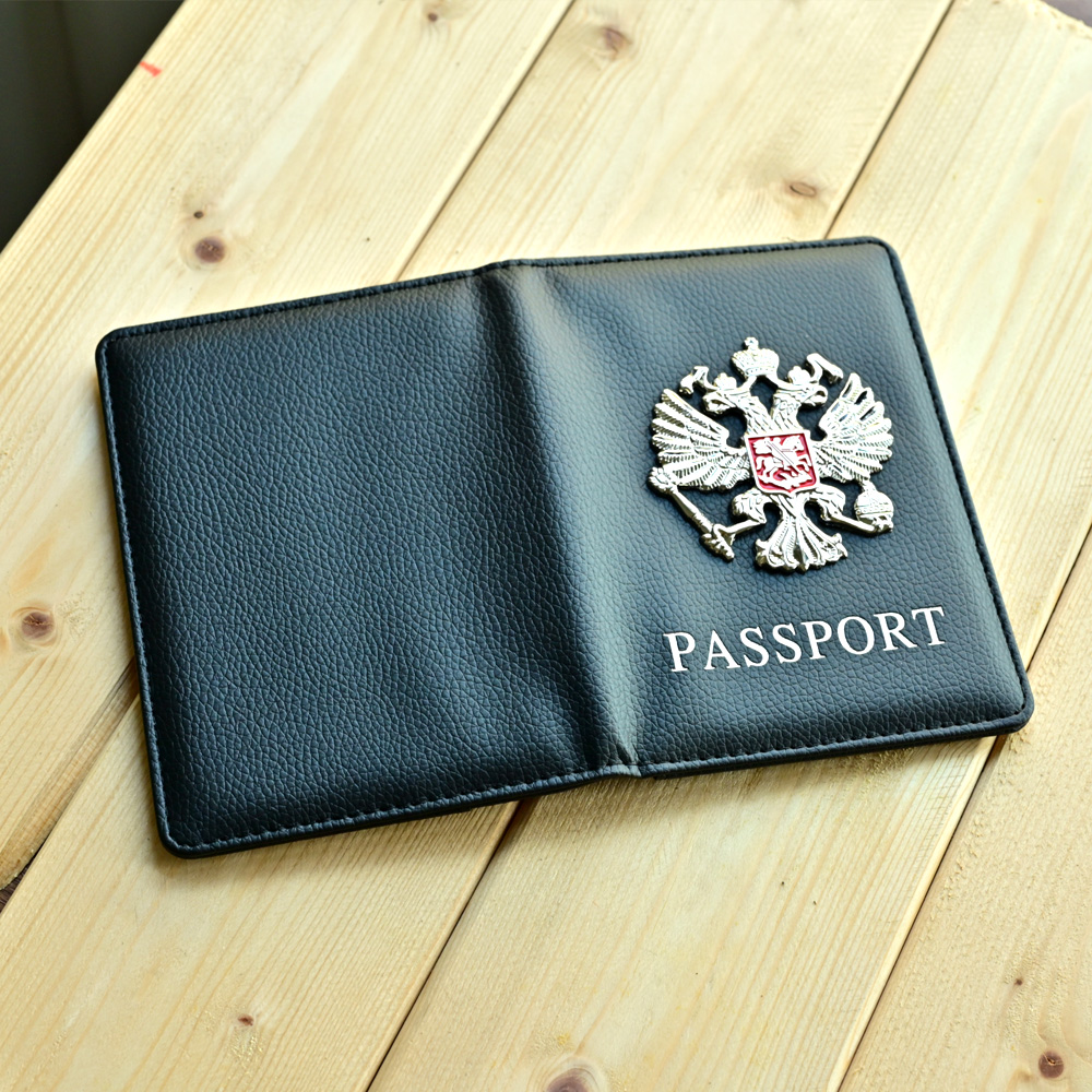 금속 러시아 국가 상징 여권 커버 패션 여행 지갑 여권 - Travel Accessories Wallet 리뷰 및 가격
