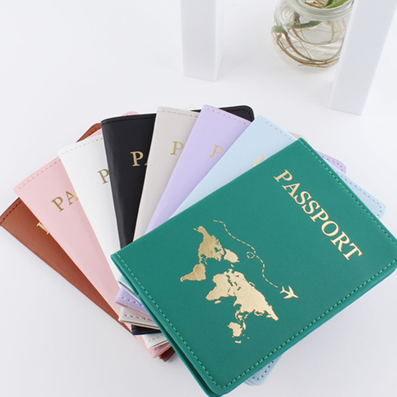 1PCS PU 가죽지도 여권 커버 케이스 카드 홀더 패 - Travel Accessories Wallet 리뷰 및 가격