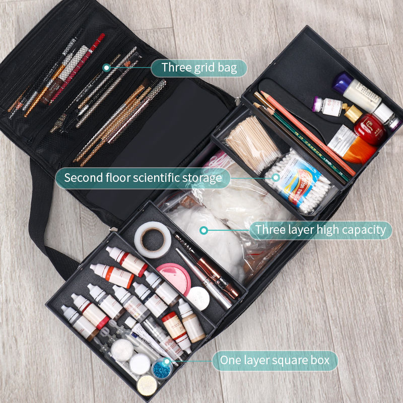 여성용 대형 메이크업 휴대용 트레인 케이스, 여행 가방 - Travel Accessories Organizer Bag 리뷰 및 가격