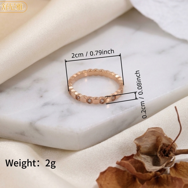 18K 금 도금된 1피스 스테인리스 스틸 링, 인조 지 - Travel Accessories As Gifts 리뷰 및 가격