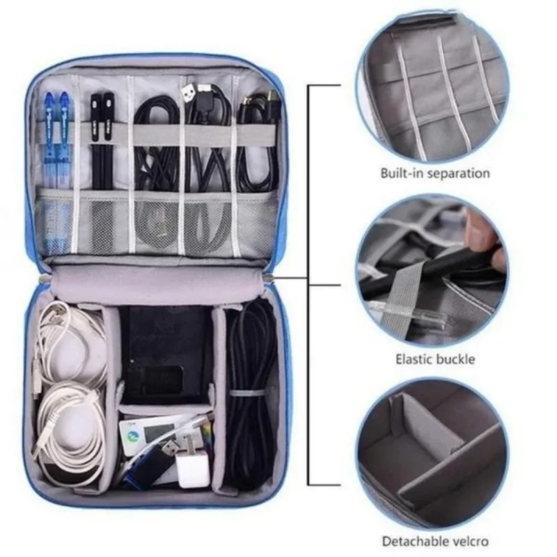전자제품 정리함 여행용 케이스 방수 케이블 정리 가방  - Travel Accessories As Gifts 리뷰 및 가격