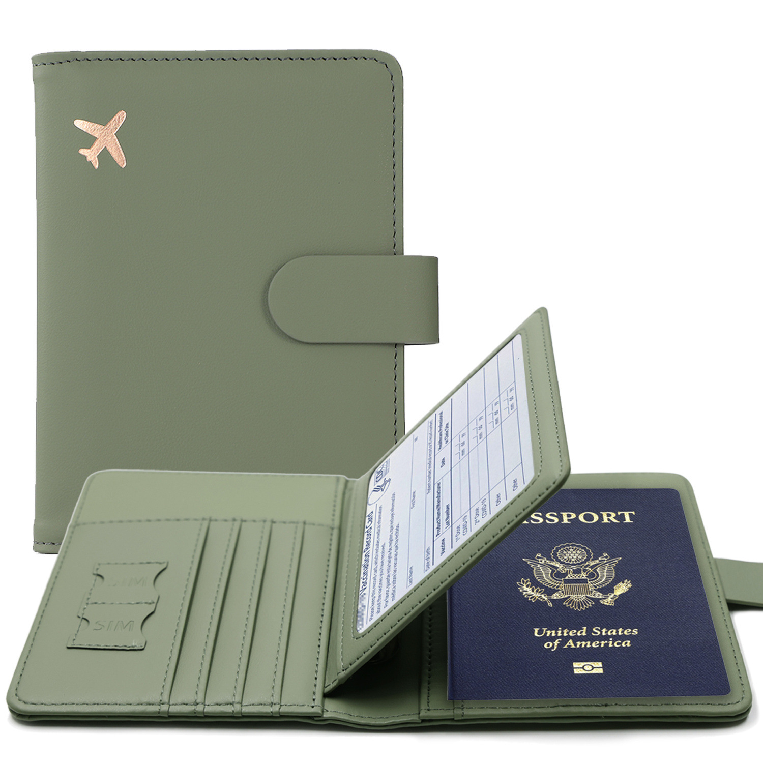 RFID 여권 커버 케이스 여권 홀더 다기능 여권 지갑 - Travel Accessories Wallet 리뷰 및 가격