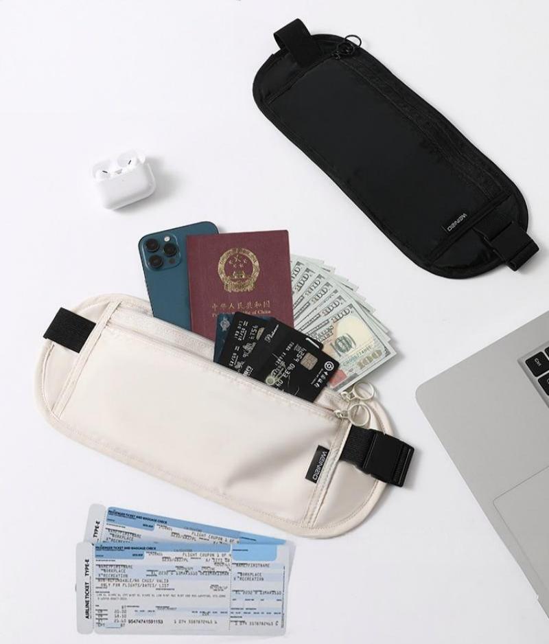눈에 잘 띄지 않는 여행용 허리 가방, 나일론 소재의  - Travel Accessories Wallet 리뷰 및 가격