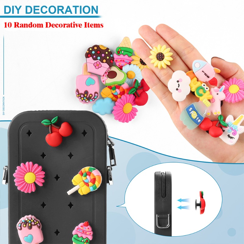 다기능 휴대용 실리콘 크로스백 방수 지퍼 여행용 폰 가 - Travel Accessories Organizer Bag 리뷰 및 가격