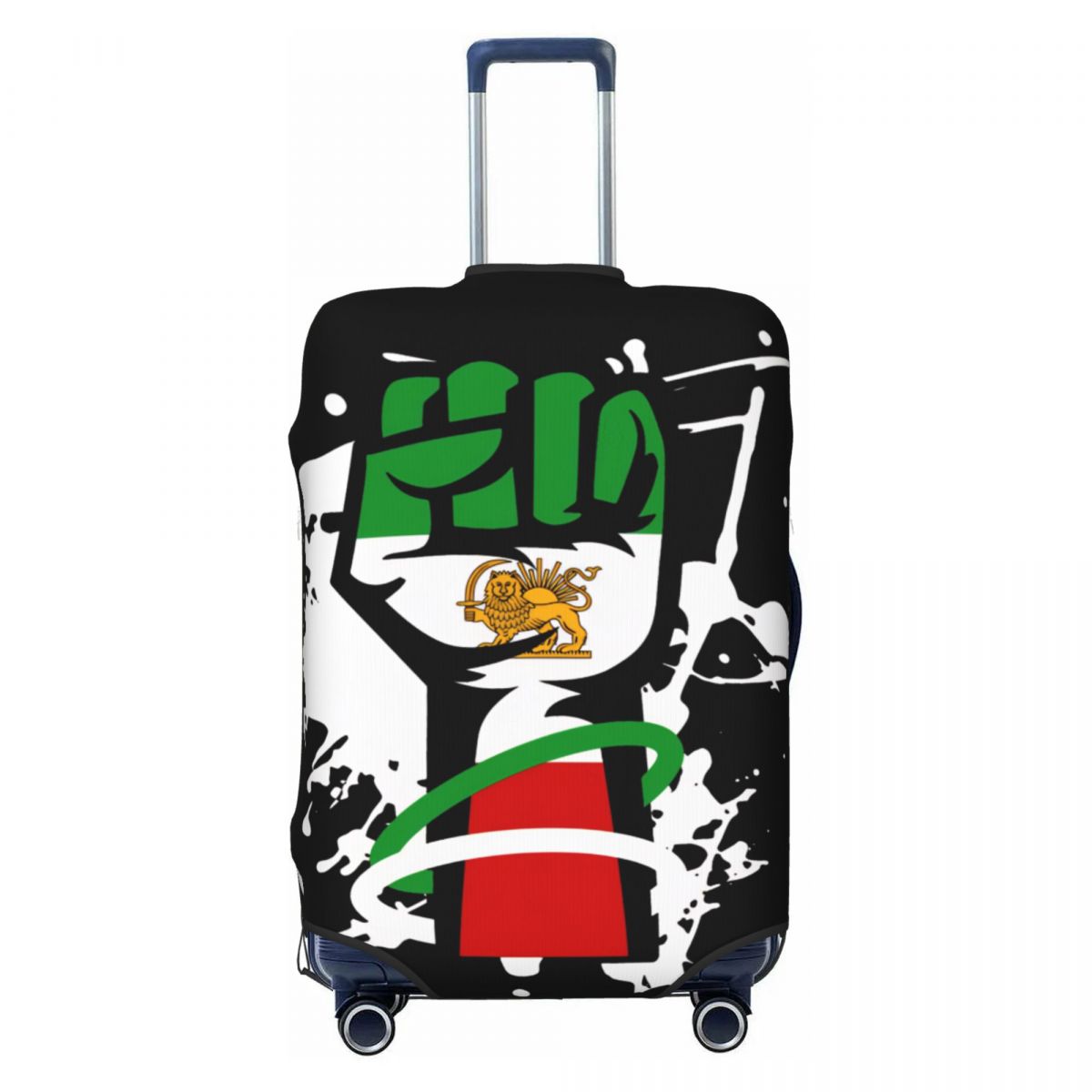이란 샤 황제를 만세! 사자 무늬 여행 가방 커버 비즈 - Travel Accessories Long Flight 리뷰 및 가격