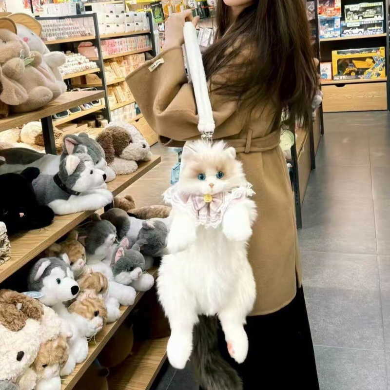 2026년 신상 래그돌 고양이 플러시 백팩 귀여운 인조 - Travel Accessories Ideas 리뷰 및 가격