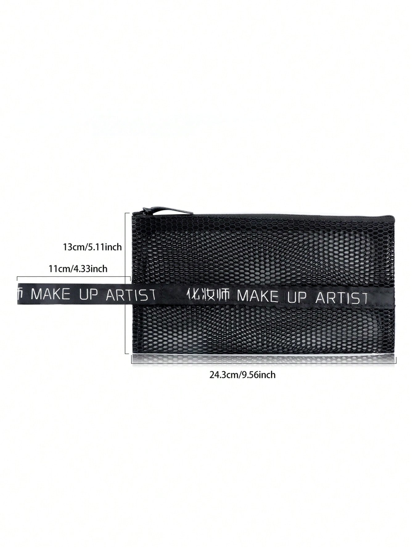 1 Pcs 메쉬 메이크업 가방 지퍼 화장품 파우치 휴대 - Travel Accessories Organizer Bag 리뷰 및 가격