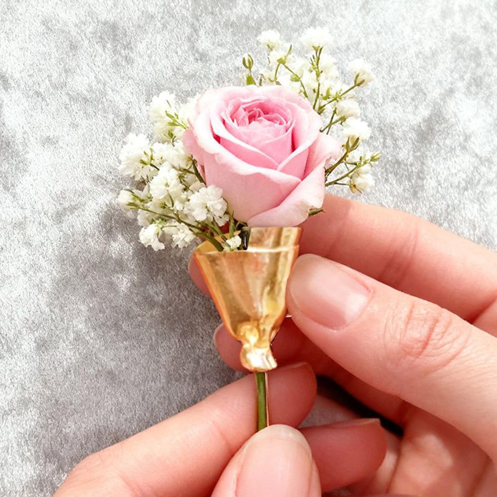 여성용 꽃다발 클립 착용 가능한 꽃 브로치 라펠 핀 휴 - Travel Accessories India 리뷰 및 가격