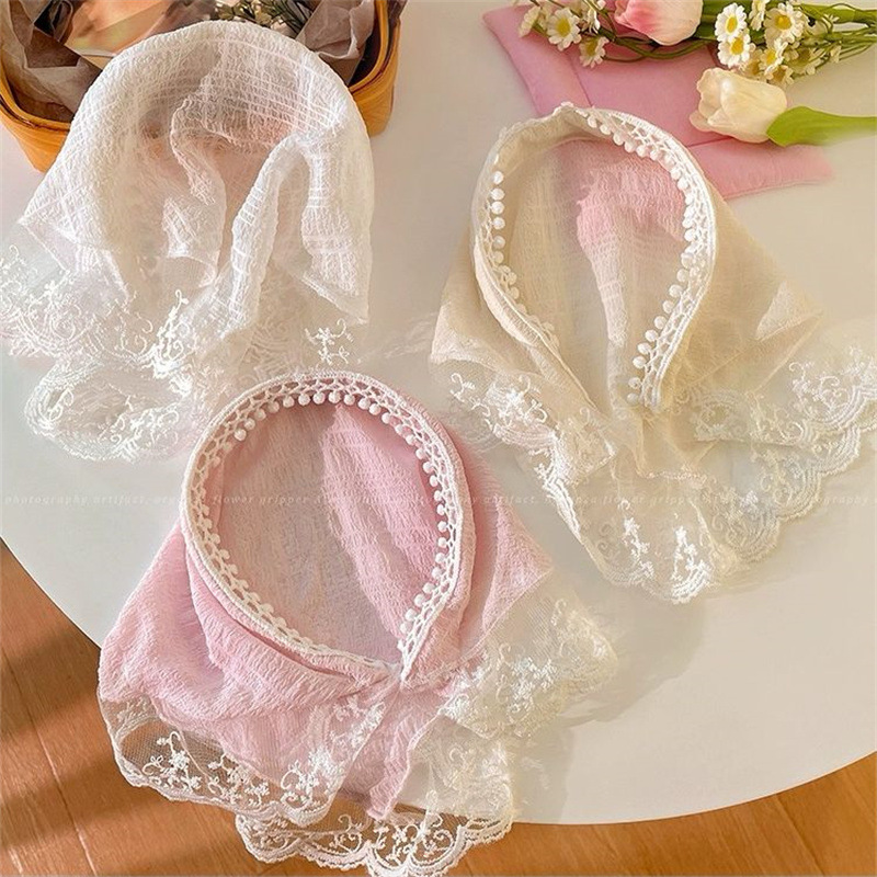 2025 여성용 레이스 머리띠 스카프 통합 헤드 랩이있 - Travel Accessories Aesthetic 리뷰 및 가격