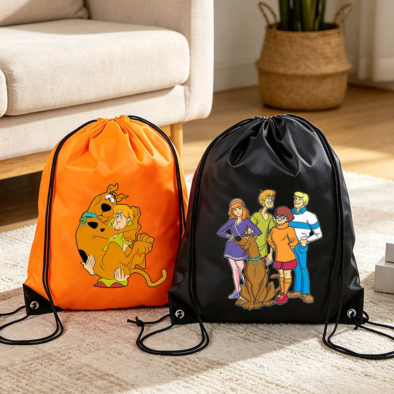 스쿠비 두 드로스트링 수납 가방 멋진 만화 개 포켓 백 - Travel Accessories Organizer Bag 리뷰 및 가격