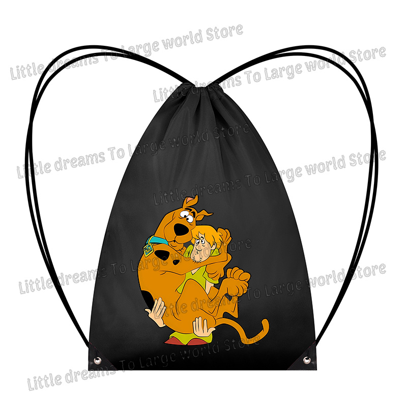 스쿠비 두 드로스트링 수납 가방 멋진 만화 개 포켓 백 - Travel Accessories Organizer Bag 리뷰 및 가격