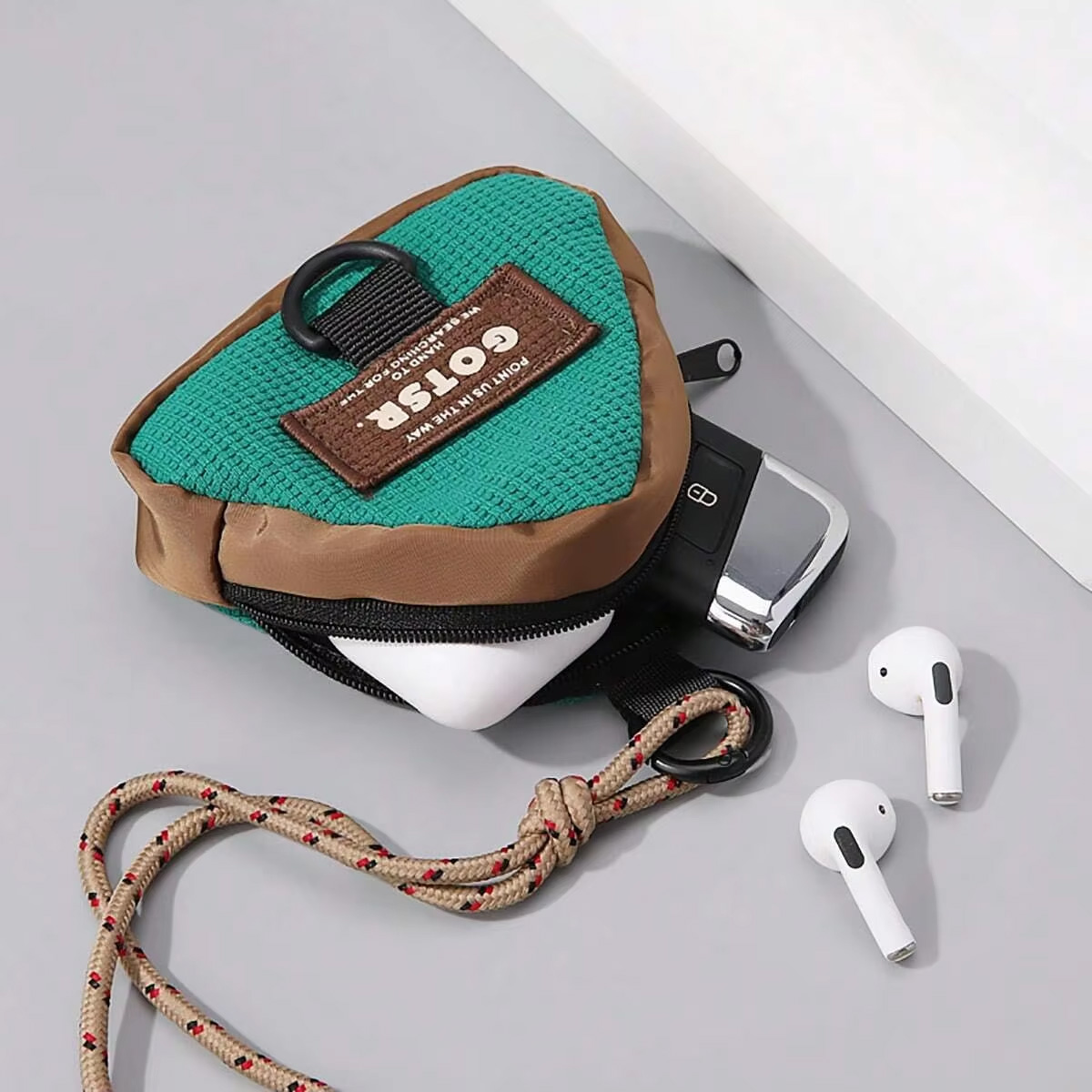 1Pcs 휴대용 미니 삼각형 보관 가방, 교수형 로프, - Travel Accessories Jewelry 리뷰 및 가격