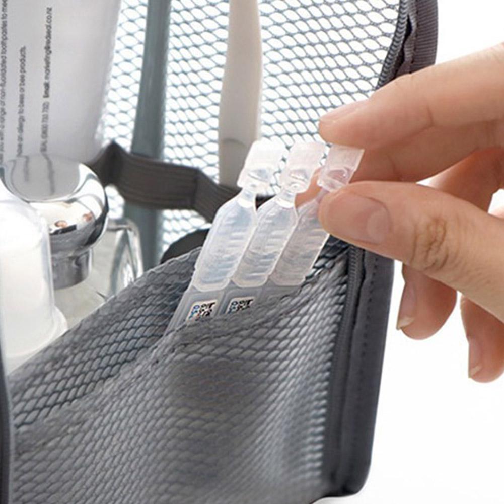 메쉬 여행용 세면도구 가방 휴대용 칫솔 화장품 정리함  - Travel Accessories Organizer Bag 리뷰 및 가격